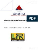 Simulación Montecarlo PASO A PASO en Hoja de Excel - BLQ