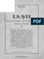 Iasii Cultural Si Social II (1929) - Ioan Dafin