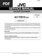 Service Manual: Colour Television