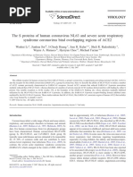 The S Proteins of Human Coronavirus NL63 and Severe Acute Respiratory Syndrome Coronavirus Bind Overlapping Regions of ACE2