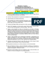 Requisitos para Consignar Expediente Iaesen...