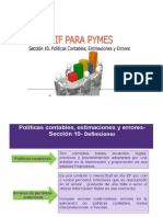 Niif 10 Políticas Contables, Estimaciones y Errores