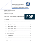 Métodos Técnicas e Instrumentos de Un Proyecto