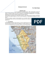 Geología de Ancash Por: Merlin Mayta: Introduccion