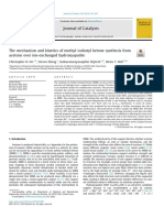 The Mechanism and Kinetics of Methyl Isobutyl Ketone Synthesis From Acetone Over Ion-Exchanged Hydroxyapatite