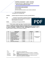 Requerimiento N°010 - Vestuarios