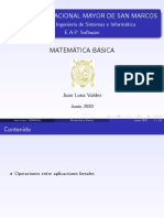 Espacios Vectoriales Matemática Básica UNMSM