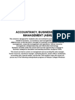 Accountancy, Business and Management (Abm)