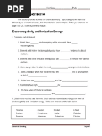 CHEMICAL BONDING-workbok