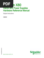 Modicon X80: Racks and Power Supplies Hardware Reference Manual