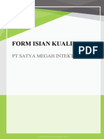 Isian Kualifikasi