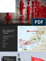 Battle Gallipoli History Task