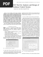 Nonlintools: GUI Tool For Analysis and Design of Nonlinear Control System