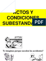 Actos y Condicionres Subestandar