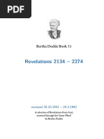 Revelations 2134 - 2274: Bertha Dudde Book 31