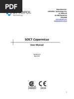 !user Manual SOCT Copernicus Ver. 4.2 Rev.0.01 PDF