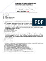 Quíz # 2 La Guerra Fría en A. Latina