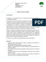 Normas Del Buen Cuaderno PDF