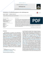 Knight & Harrison (2014) Limitations of Uniformitarianism in The Anthropocene