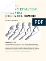 Ensayo Origen Del Hombre