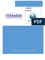Unidad I Sistemas: Lic. Viviane Oliveira - Introducción Al Análisis de Sistemas - Unidad 1
