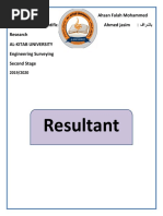 Resultant