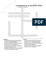 Crucigrama PDF