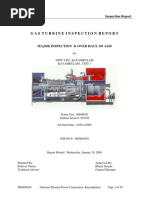 Gas Turbine Inspection Report PDF