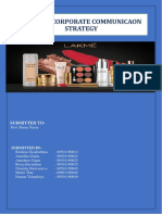 Lakme Corporate Communication Strategy PDF