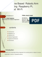 Smart Phone Based Robotic Arm Control Using Raspberry Pi, Android and Wi-Fi