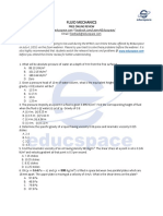 Fluid Mechanics - Problems - July 4