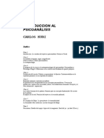 Kuri, Carlos - INTRODUCCIÓN AL PSICOANÁLISIS PDF