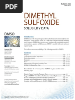 Solubility Data of DMSO