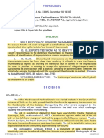 Proponent-Appellant Vs Vs Oppositors Appellees Montinola, Montinola & Hilado Lopez Vito & Lopez Vito