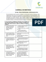 Cuadernillo de Trabajo de Competencias (Mentorias)