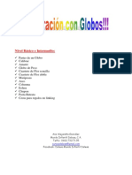 Guia Taller de Globos Nivel Basico e Intermedio Agosto 2014 PDF