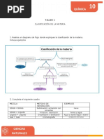 Clasificacion de La Materia