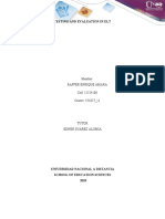 Testing and Evaluation in Elt: Member: Raffer Enrique Amara Cod: 12524108 Course: 551027 - 11