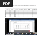 Compute MAD, MSE and MAPE For The Following Data, Showing Actual and Forecasted Numbers of Accounts Serviced