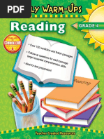 Character Educationdaily - Warm-Ups - Reading - Grade - 4