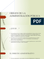 ORIGEN DE LA ADMINISTRACIÓN PÚBLICAgru 3