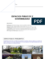 Los Espacios Publicos y La Sostenibilidad PDF