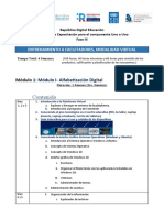 Programa Del Entrenamiento A Facilitadores, Modalidad Virtual. 1
