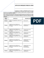 Excel Diagnostico 1072 Lista de Chequeo