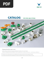 Catalog: PPR Pipe and Fitting