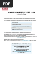 Commissioning Report Saft 220V