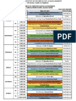 CSE - TimeTable (3rd, 5th & 7th)