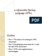 The Extensible Markup Language (XML)