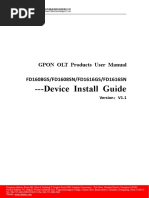 GPON OLT - 16xx - User Manual-Device Install Guide - V1.1 20180615 PDF