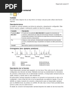 Temporizador Semanal: Cuidado